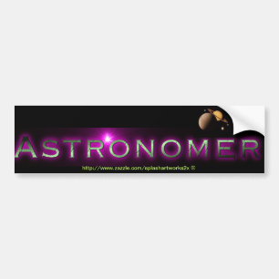 Pegatina Para Coche "Astrónomo"
