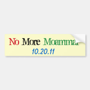 Pegatina Para Coche Asuntos mundiales: No más Myanmar 10-20-11