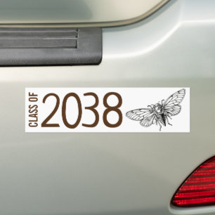 Pegatina Para Coche Auge de las cigarras - Clase de 2038