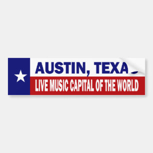 Pegatina Para Coche Austin, Tejas