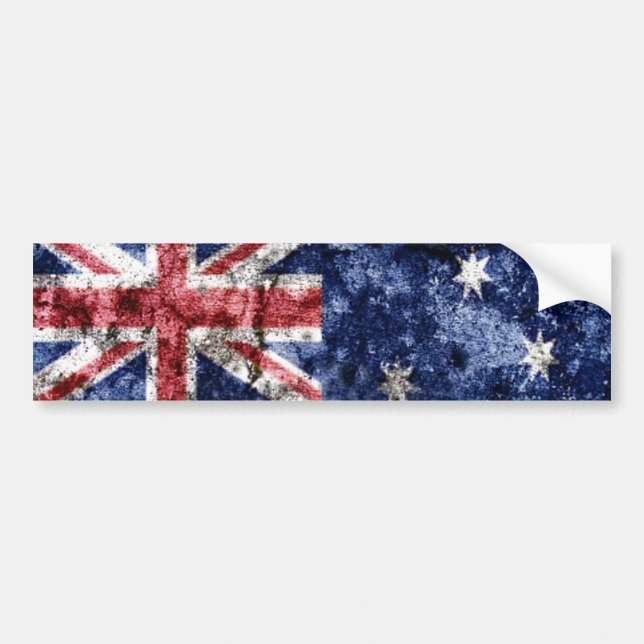 PEGATINA PARA COCHE AUSTRALIA FLAG (Frente)