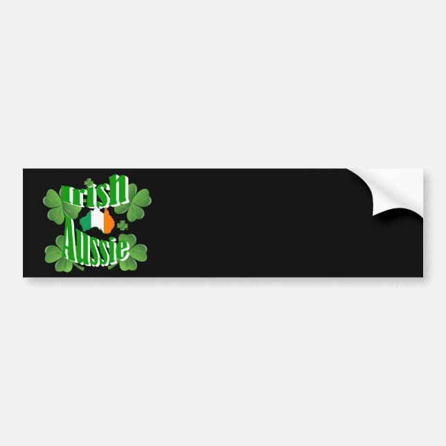 Pegatina Para Coche Australiana de Irlanda (Frente)