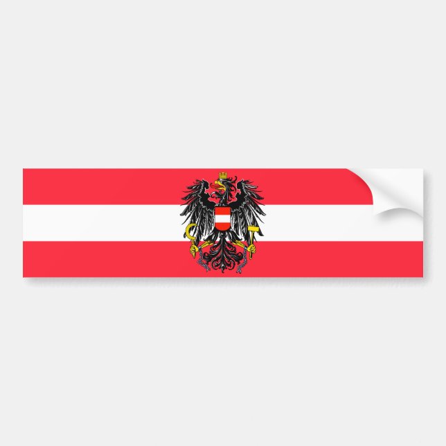 Pegatina Para Coche Austria (Frente)