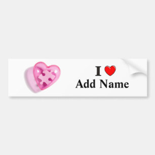 Pegatina Para Coche Autism Awareness Bumper Sticker Personalizar del c