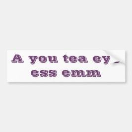 Pegatina Para Coche Autismo