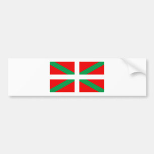Pegatina Para Coche Autoadhesivo con bandera Vasca “Ikkurina "