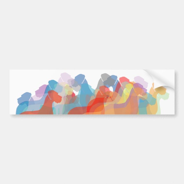 Pegatina Para Coche Autoaufkleber Doggengruppe (Frente)