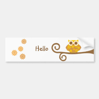 Pegatina Para Coche Autumn Owl