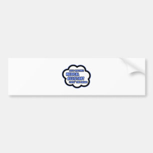 Pegatina Para Coche Auxiliar médico .. Viviendo el sueño