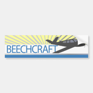 Pegatina Para Coche Aviones de Beechcraft