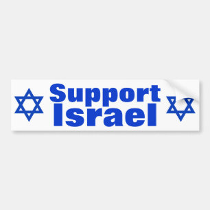 Pegatina Para Coche Ayuda Israel