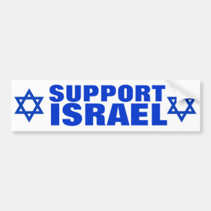 Pegatina Para Coche Ayuda Israel
