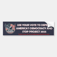 Ayude a detener el proyecto 2025 Vote Democracia d