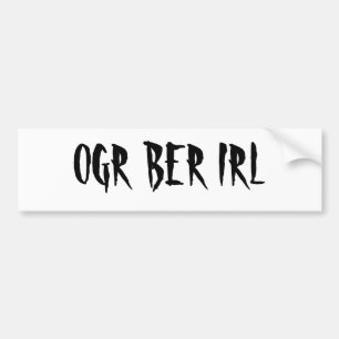 PEGATINA PARA COCHE AZUFAIFAS IRL DE OGR