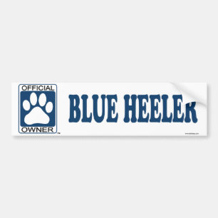 Pegatina Para Coche Azul azul de Heeler