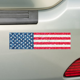 Pegatina Para Coche Azul blanco rojo Patriótico Norteamericano Fiesta 