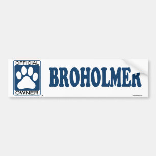 Pegatina Para Coche Azul de Broholmer