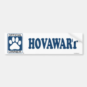 Pegatina Para Coche Azul de Hovawart