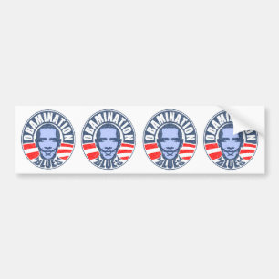 Pegatina Para Coche Azules de Obamination