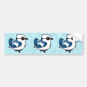 Pegatina Para Coche Azure Tit Birdorable