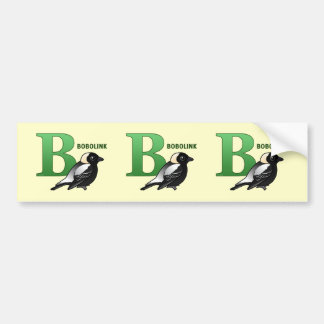 Pegatina Para Coche B está para Bobolink