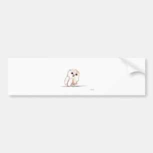 Pegatina Para Coche Baby owl small bird