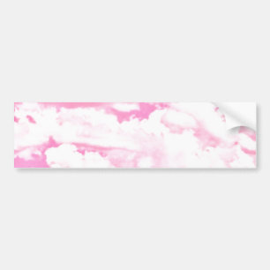 Pegatina Para Coche Baby Pink Happy Clouds Decor