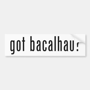 Pegatina Para Coche ¿bacalhau conseguido?