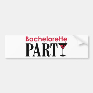 Pegatina Para Coche Bachelorette party