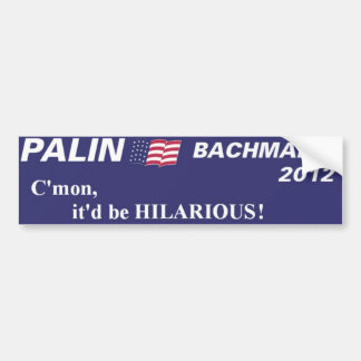 Pegatina Para Coche bachmann 2012 del palin