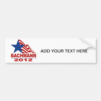 Pegatina Para Coche Bachmann para el presidente 2012