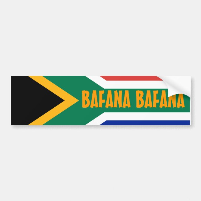 PEGATINA PARA COCHE BAFANA BAFANA (Frente)