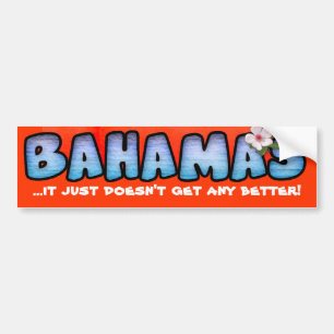 Pegatina Para Coche Bahamas