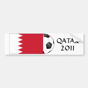 Pegatina Para Coche Bahréin "QATAR 2011"