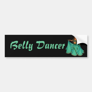 Pegatina Para Coche Bailarina de Belly de Oriente Medio Sura