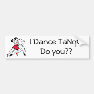 Pegatina Para Coche ¿Bailo tango, hace usted?