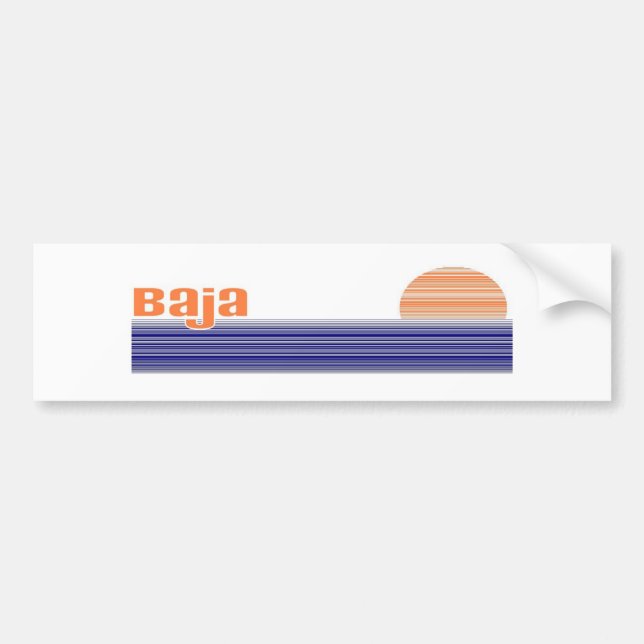 Pegatina Para Coche Baja (Frente)