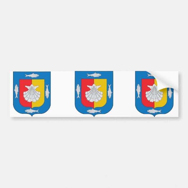 Pegatina Para Coche Baja California Sur, México (Frente)