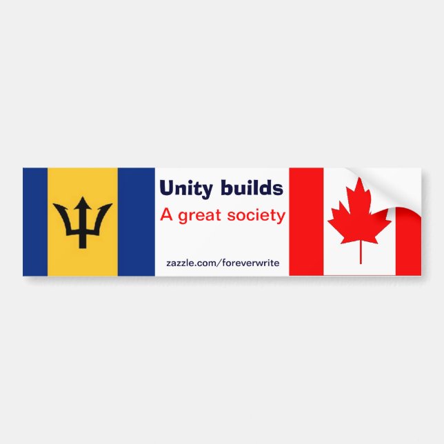 Pegatina Para Coche baján canadés (Frente)