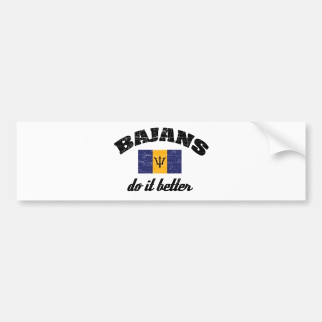 Pegatina Para Coche Bajan mejora (Frente)