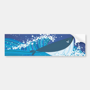 Pegatina Para Coche Ballena