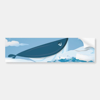 Pegatina Para Coche Ballena ártica