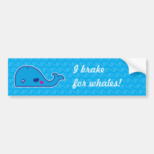 Pegatina Para Coche Ballena de Kawaii