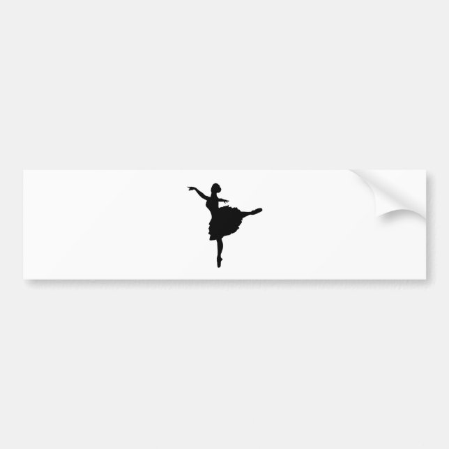 Pegatina Para Coche Ballet (Frente)