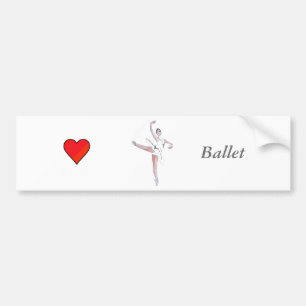 Pegatina Para Coche Ballet
