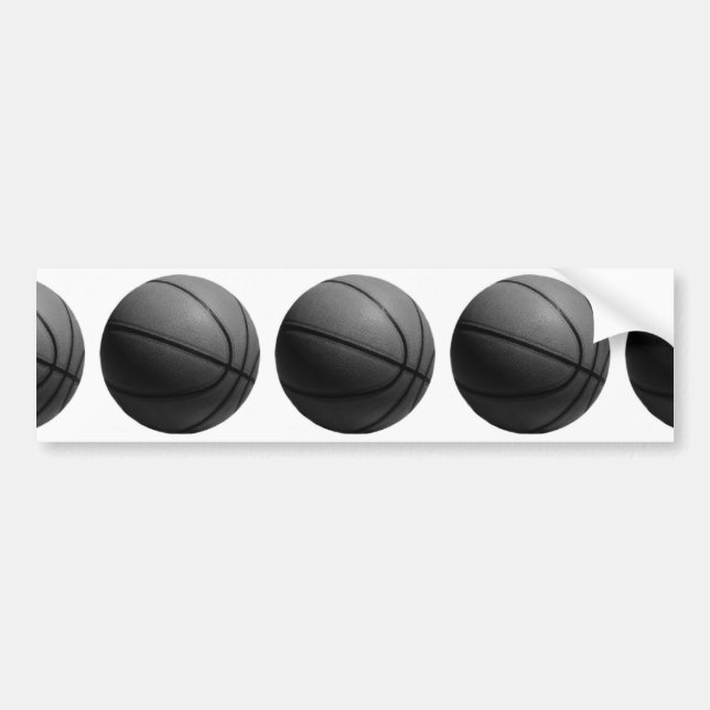Pegatina Para Coche Baloncesto (Frente)