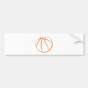 Pegatina Para Coche Baloncesto