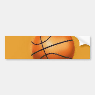 Pegatina Para Coche Baloncesto con efecto mosaico