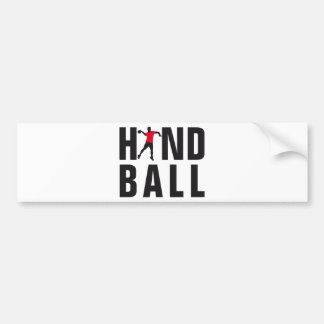 Pegatina Para Coche Balonmano