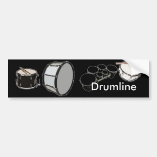 Pegatina Para Coche Banda de tambores - banda - Drumline